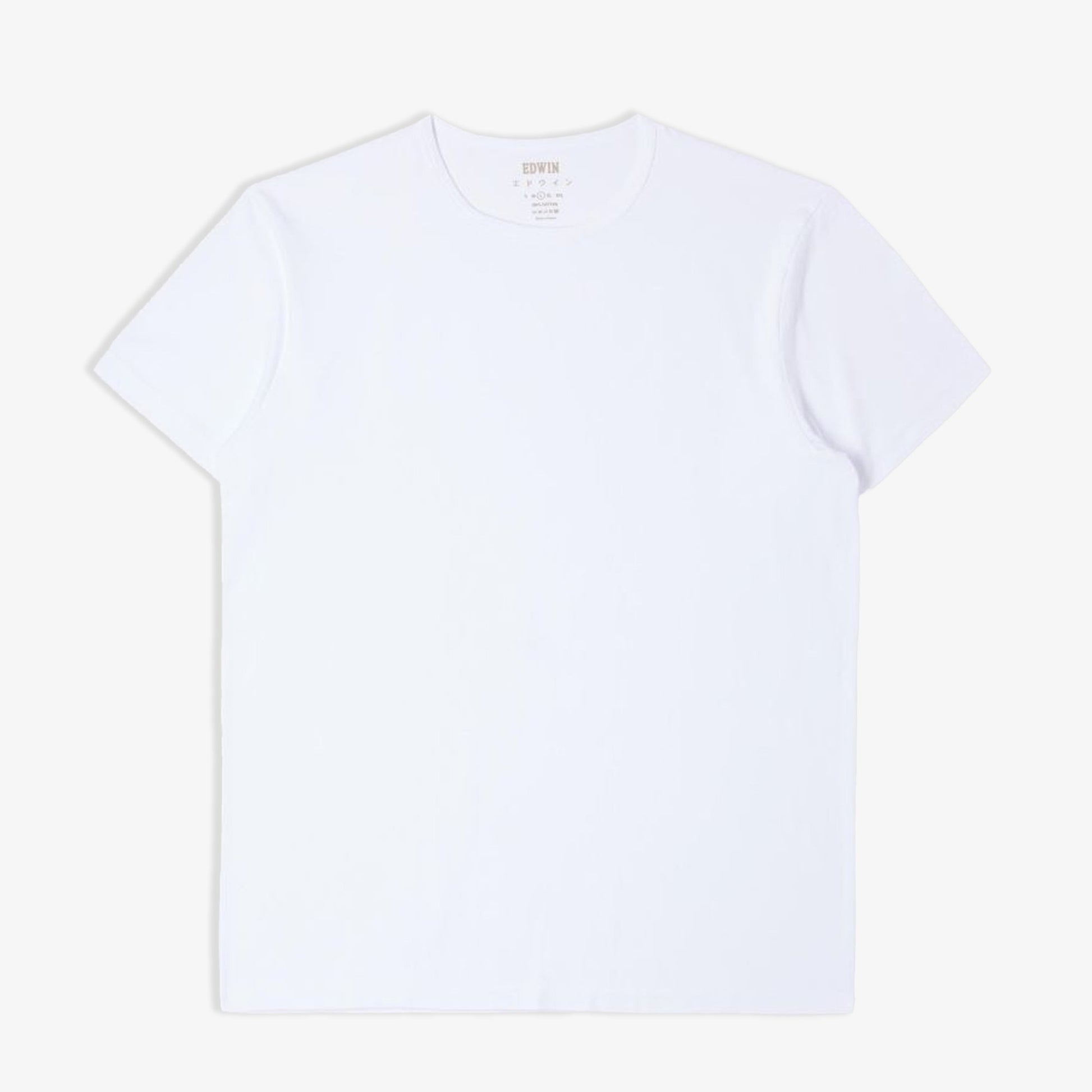 EDWIN | DOUBLE PACK SS TEE PACK OF 2 { WHITE