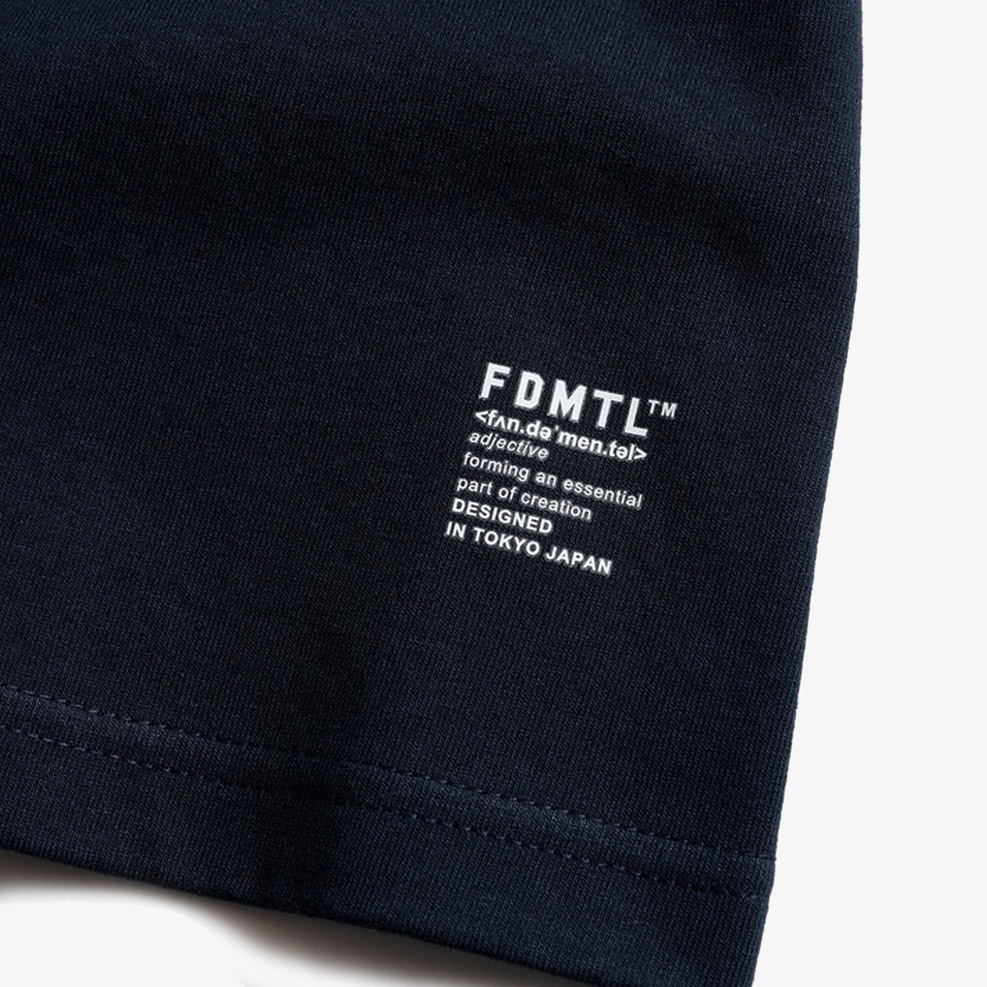 FDMTL | BORO POCKET TEE { NAVY