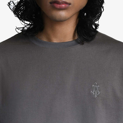 ALMOST GODS | ALPHA CROSS TEE IN DIP { DYE GREY