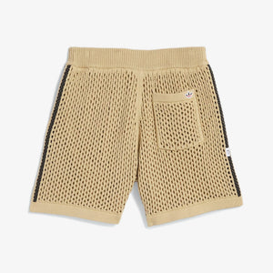 ADIDAS ORIGINALS | CLOT CROCHET SHORT BY EDISON CHEN { BEIGE TONE