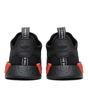 adidas NMD R1 Core Black Lush Red