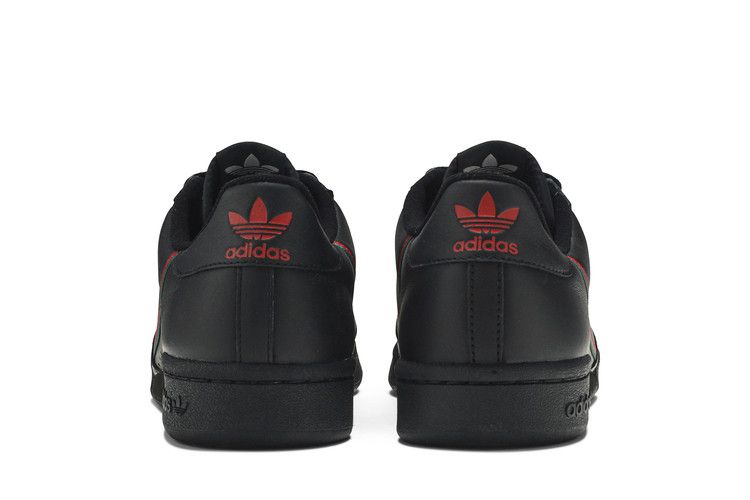 adidas Continental 80 Black Scarlet Green
