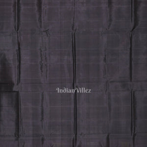 Black with Fish Motif Double Pallu Berhampuri Silk Saree