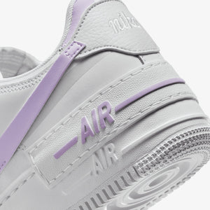 NIKE | AIR FORCE 1 SHADOW { WHITE/LILAC BLOOM-PHOTON DUST-WHITE