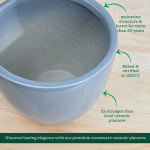 Echoing Eternity Ceramic Planter