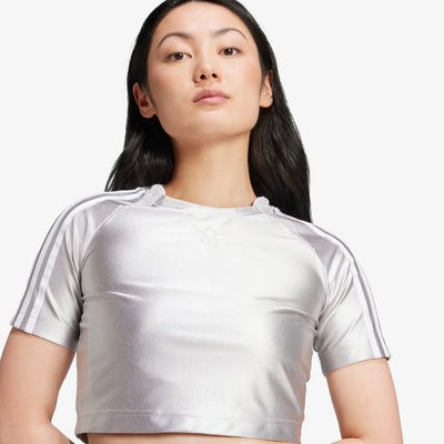 Adidas Originals | ADICOLOR TEAMGEIST BABY TEE { GREY TWO