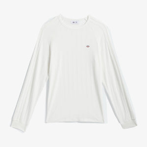 ADIDAS ORIGINALS | CLOT LONG SLEEVE RIBBED TEE BY EDISON CHEN { CORE WHITE/CORE WHITE