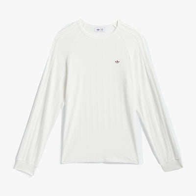 ADIDAS ORIGINALS | CLOT LONG SLEEVE RIBBED TEE BY EDISON CHEN { CORE WHITE/CORE WHITE
