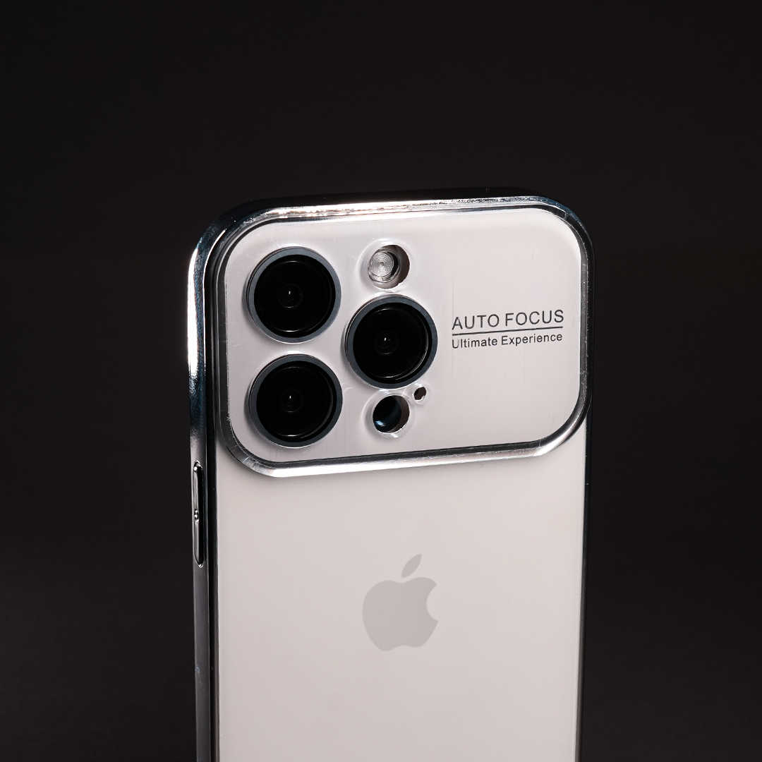 iPhone 14 Autofocus Chrome Glass Case