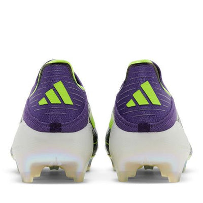 adidas Laceless F50 Elite Fast Reborn FG Purple Lucid Lemon