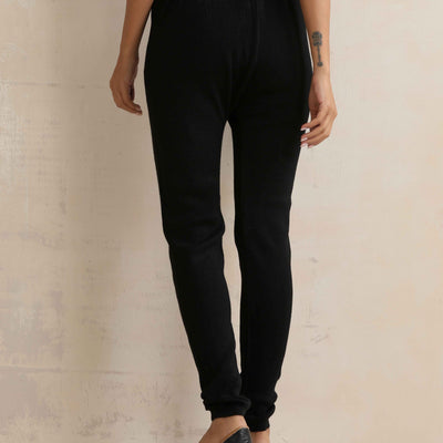 trueBrowns Black Woollen Leggings