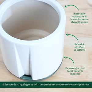 Moonlight Drama Ceramic Planter