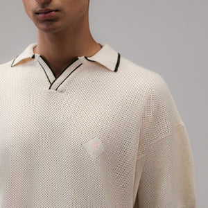 SUPERKICKS | POLO TEE { OFF WHITE