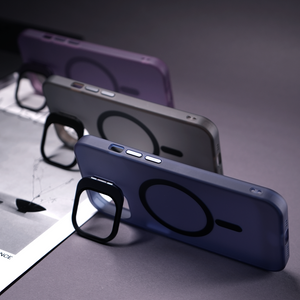 iPhone 15 Kickstand Matte Finish Case with Magsafe