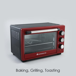 Wonderchef Renewed Oven Toaster Griller (OTG) Crimson Edge - 19 Litres  Auto-shut Off