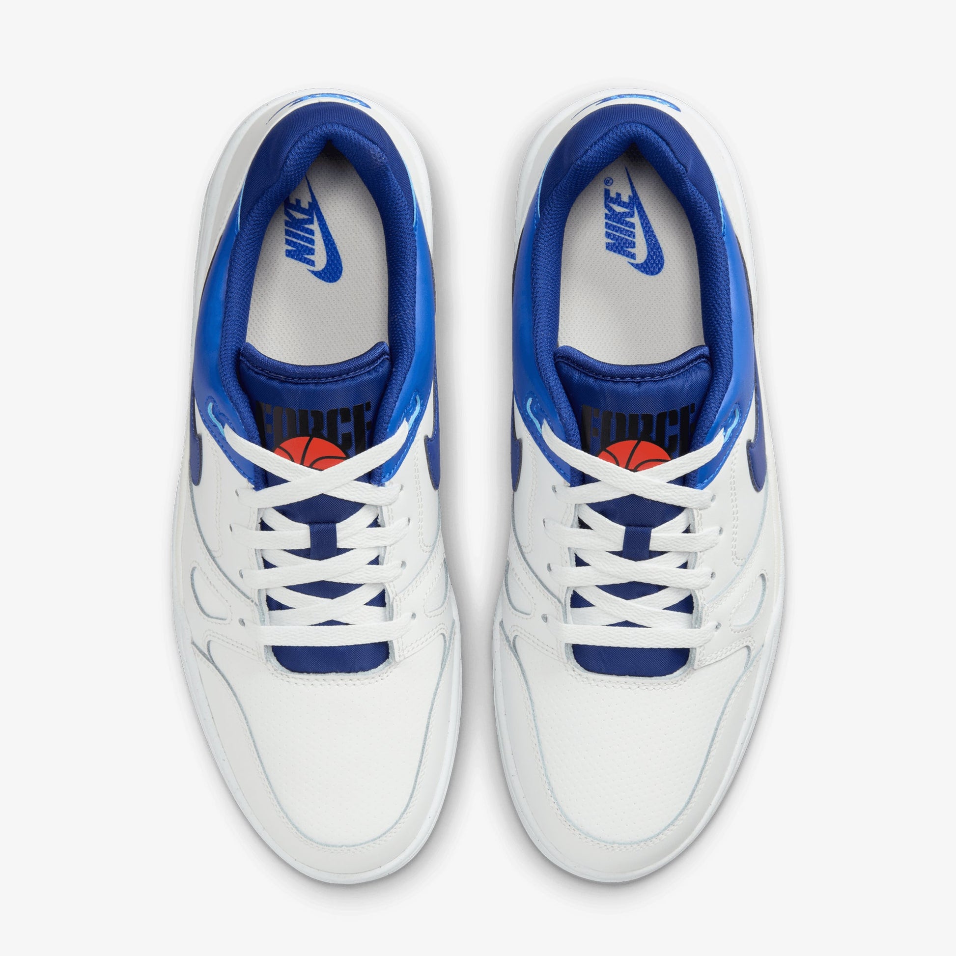 NIKE | FULL FORCE LOW { SUMMIT WHITE/DEEP ROYAL BLUE-RACER BLUE