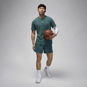 JORDAN | SPORT DRI-FIT SHORT-SLEEVE TOP { OXIDIZED GREEN/WHITE