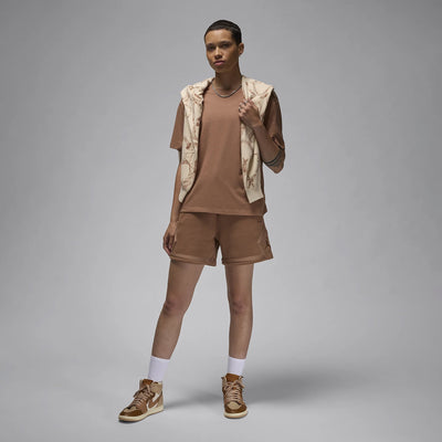 JORDAN | ESSENTIAL TOP { ARCHAEO BROWN/WHITE