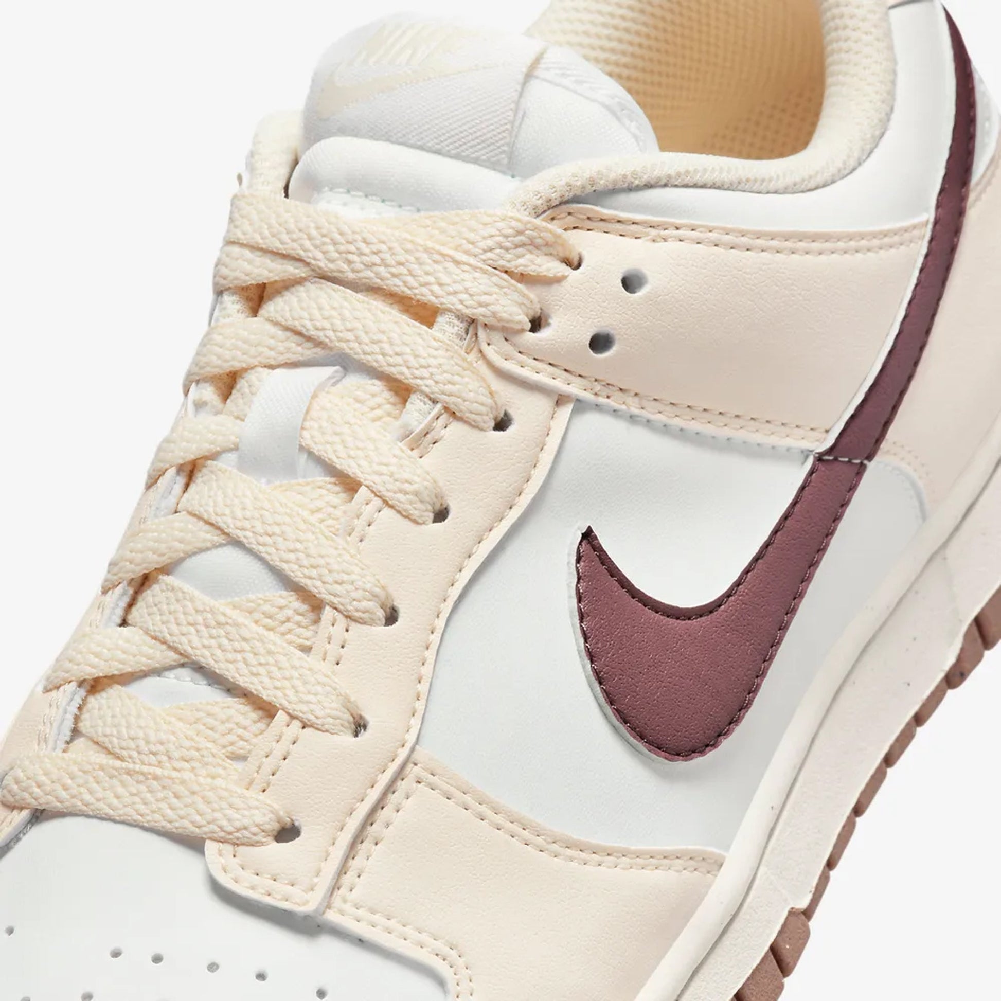 Nike | DUNK LOW  { COCONUT MILK/SMOKEY MAUVE-SUMMIT WHITE