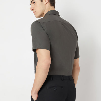 Wrinkle Free Half Sleeve Shirt