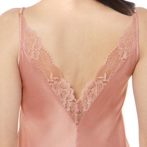 Eternal Bliss Satin Camisole - Mellow Rose