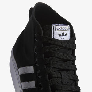 Adidas Originals | NIZZA PLATFORM MID  { BLACK