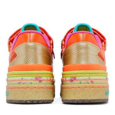 adidas Forum Lo Triple Platform Impact Orange Gold Metallic Semi Solar Orange (Women's)