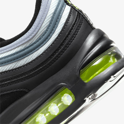 Nike | AIR MAX 97  { PURE PLATINUM/VOLT-BLACK-WHITE