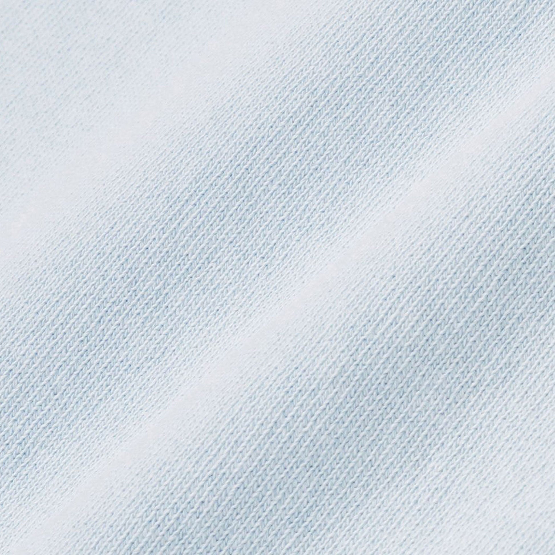 SPORTY & RICH | EAT MORE VEGGIES HOODIE { BABY BLUE/WHITE