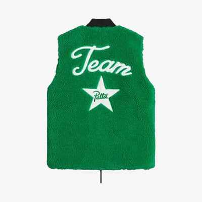 Converse | X PATTA REVERSIBLE VEST { GREEN/BLACK