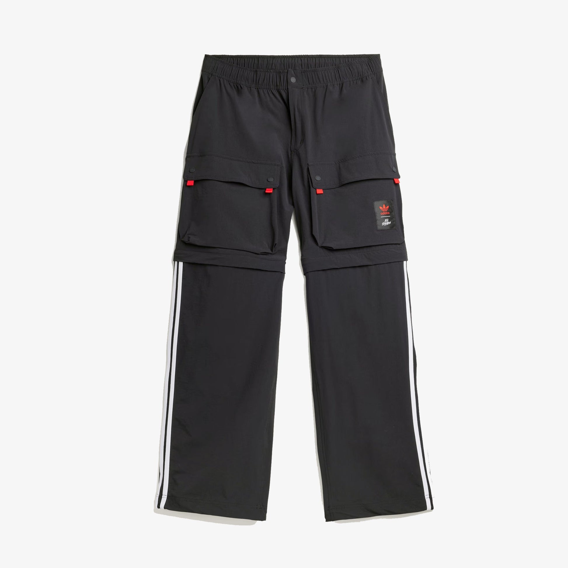 Adidas Originals | 100 THIEVES ZIP PANTS { BLACK