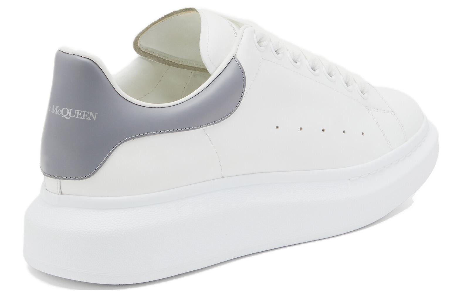 Alexander Mcqueen Oversized White Grey