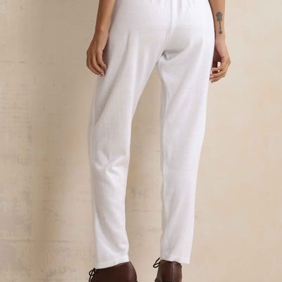 trueBrowns White Woollen Pants
