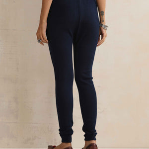 trueBrowns Navy Woollen Leggings