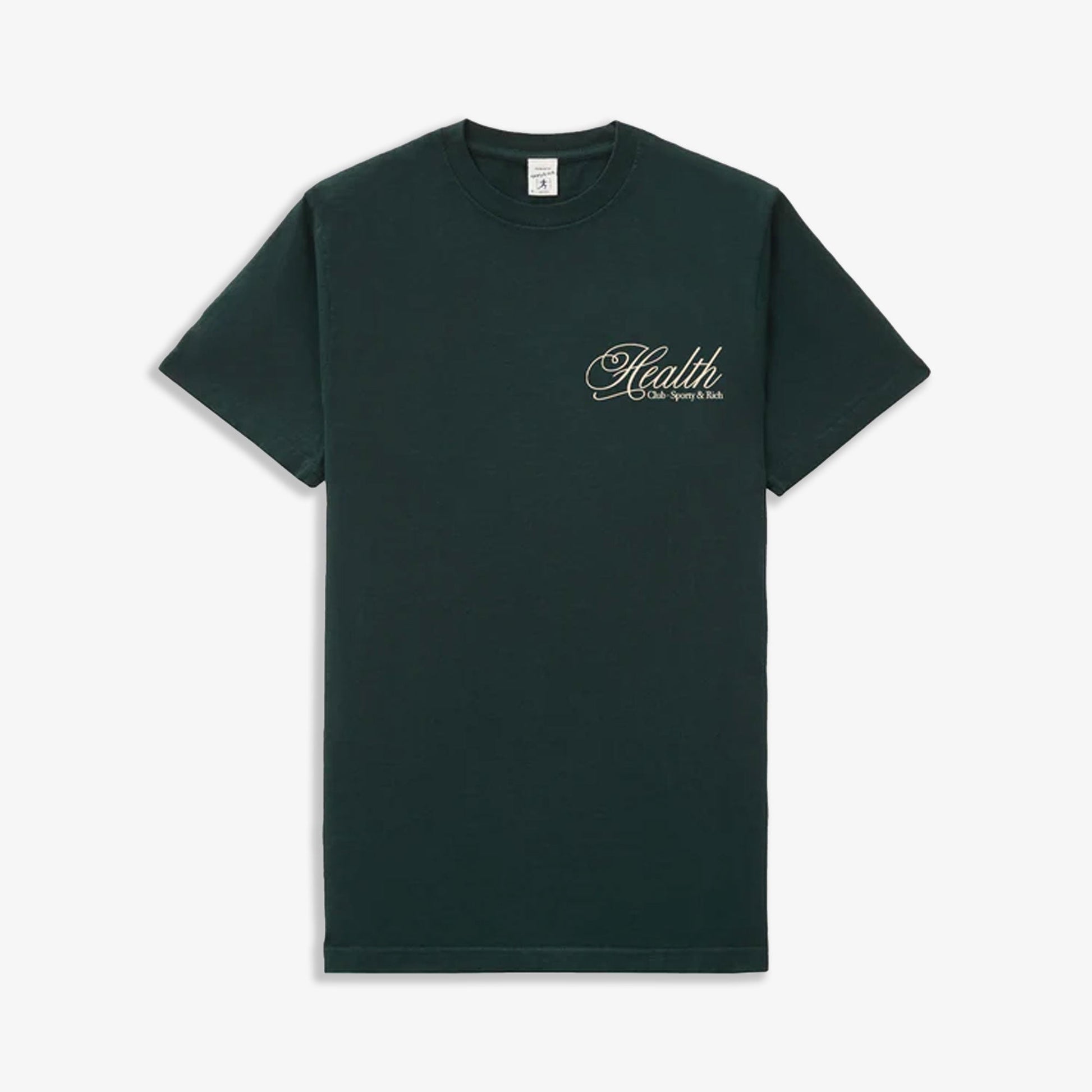SPORTY & RICH | HEALTH SCRIPT T-SHIRT { GREEN