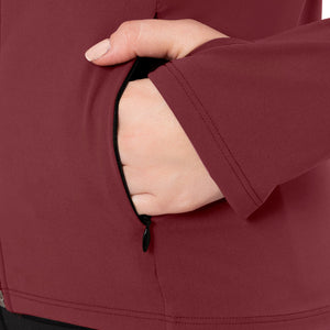 Energize Performance Full Sleeve Active Jacket - Chocolate Truffle
