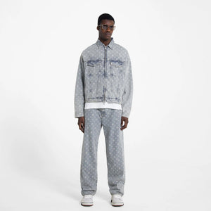 Represent | R3 MONOGRAM BAGGY DENIM  { STONE WASH