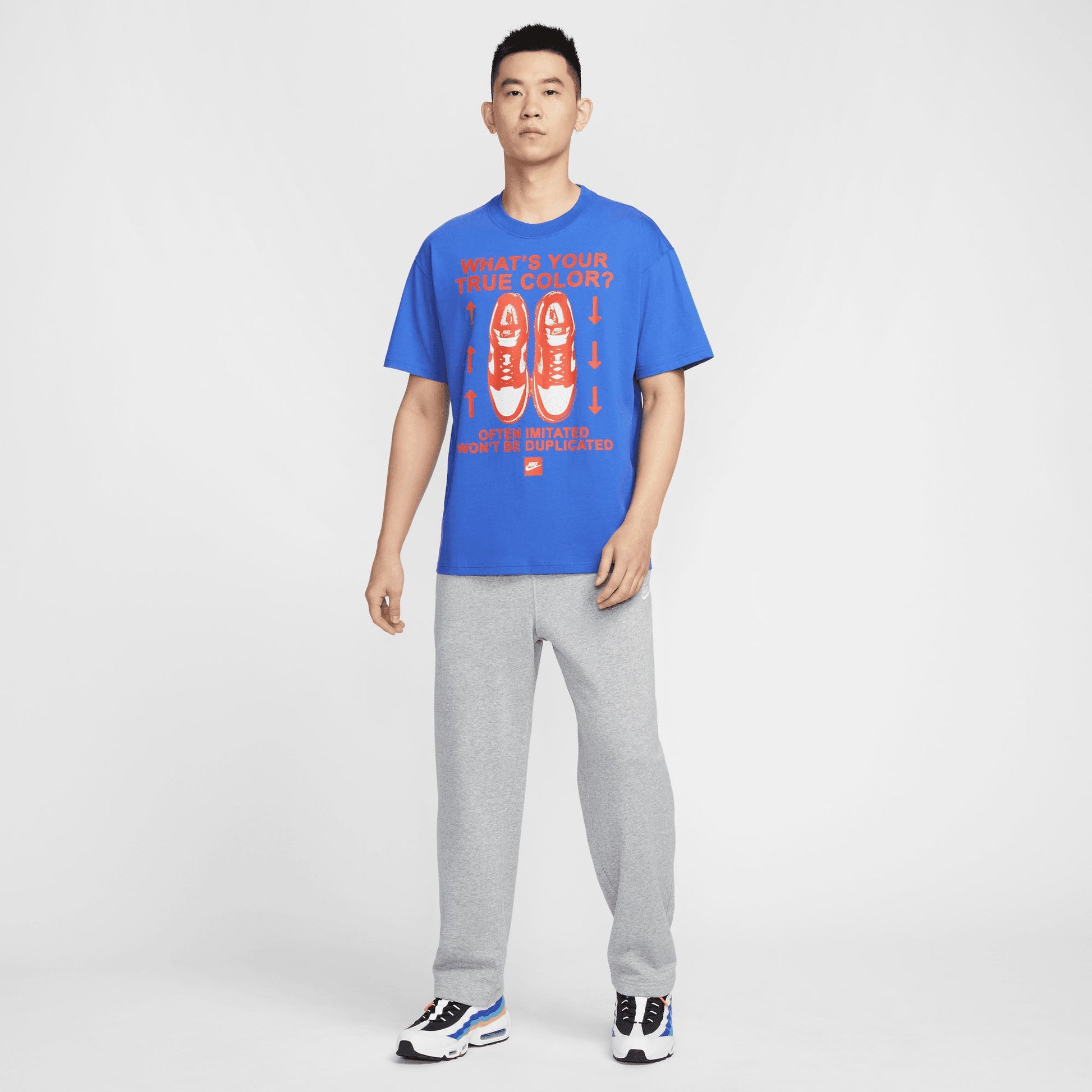 NIKE | SPORTSWEAR T-SHIRT { GAME ROYAL