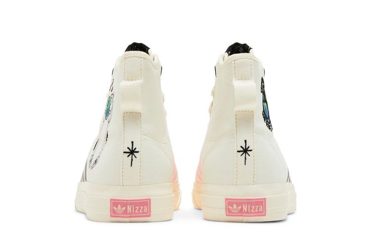 adidas Nizza Hi RF André Saraiva The World Needs Love Cream