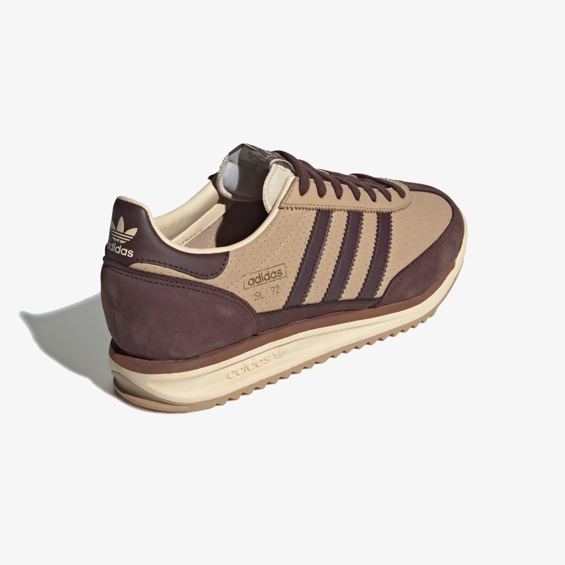 ADIDAS ORIGINALS | SL 72 RS { WARM SANDSTONE/SHADOW BROWN/PRELOVED BROWN
