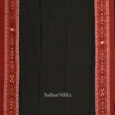 Red Pure Cotton Sambalpuri Dress Material & Dupatta
