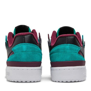 adidas Forum Exhibit Low Black Crimson Green