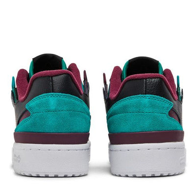 adidas Forum Exhibit Low Black Crimson Green