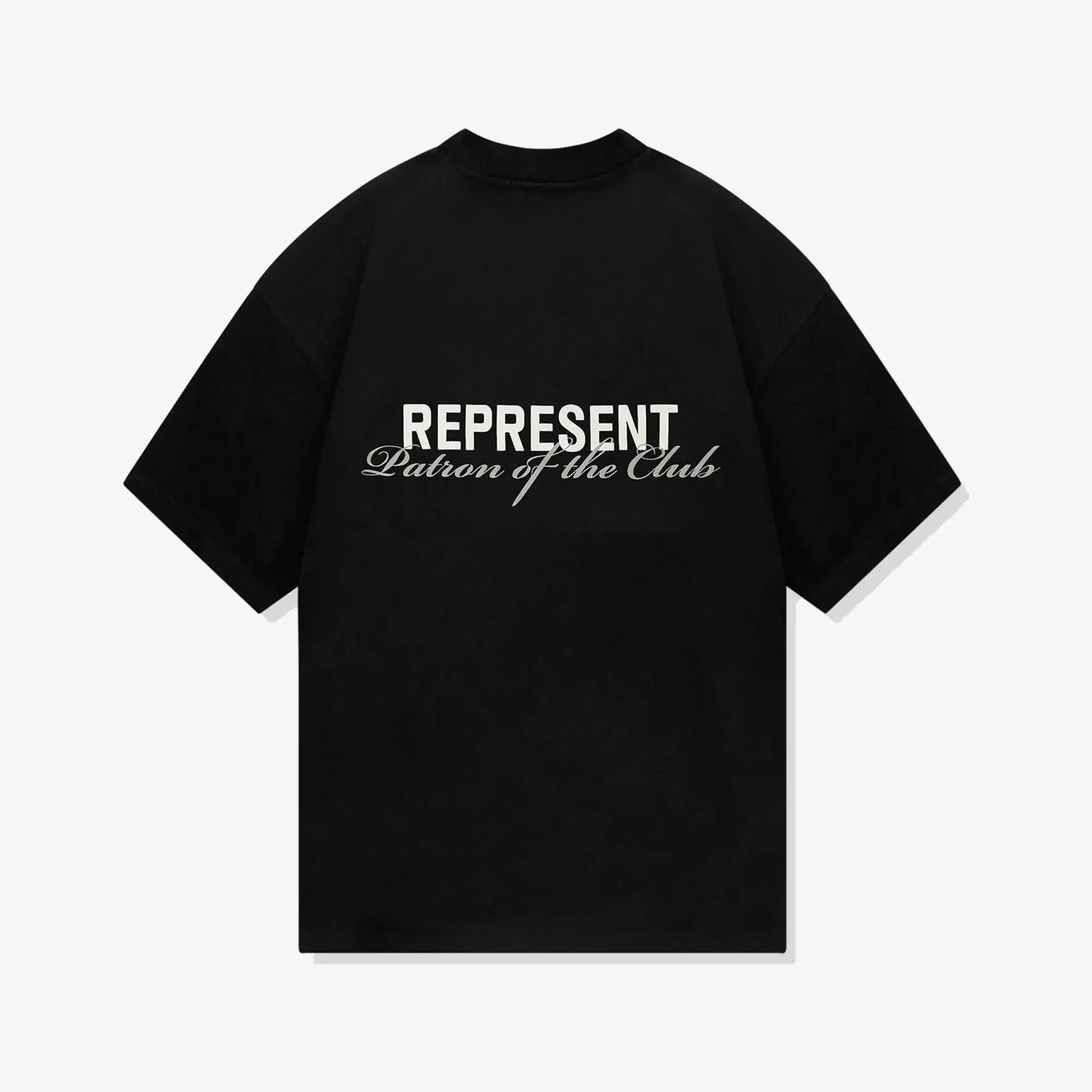 REPRESENT | PATRON OF THE CLUB T-SHIRT { BLACK