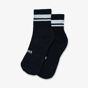Superkicks | CREW SOCKS  { BLACK/BLACK/BLACK