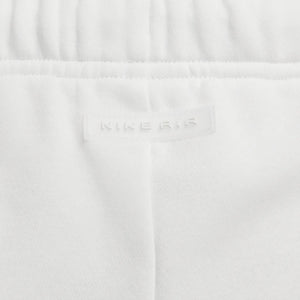 Nike | MID-RISE FLEECE SHORTS { SUMMIT WHITE/PHOTON DUST/SUMMIT WHITE