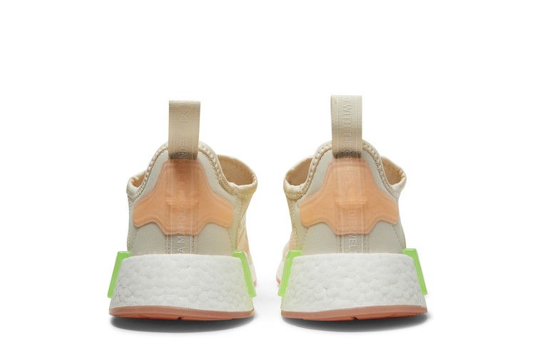 adidas NMD R1 Wonder White Signal Green (Women's)