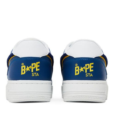 A Bathing Ape Bape Sta Low Patched Navy