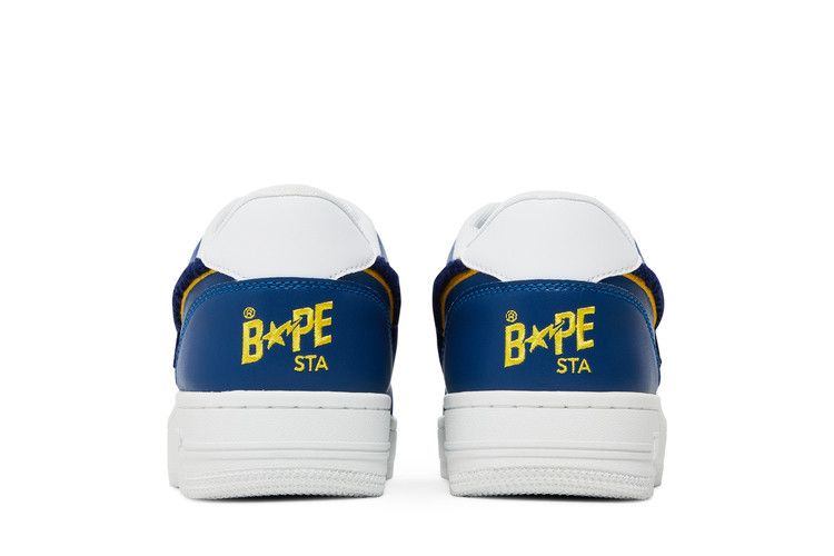 A Bathing Ape Bape Sta Low Patched Navy