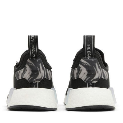 adidas NMD R1 Core Black White Marble (Women's)